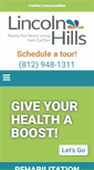 Mobile Screenshot of lincolnhillshealthcare.com